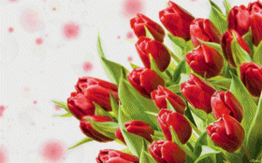 Букет - букет, весна, цветы, тюльпаны - предпросмотр