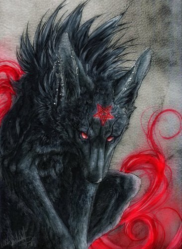 Демон - #волки - оригинал