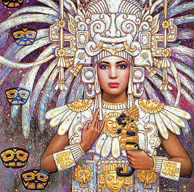 diosa maya - damas - оригинал