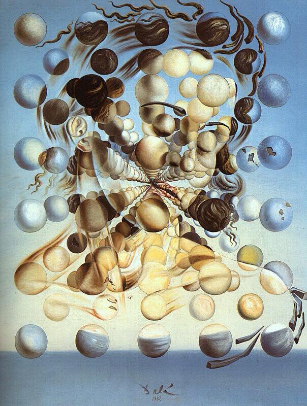 Galatea de las Esferas Salvador Dali - arte-pintores - оригинал