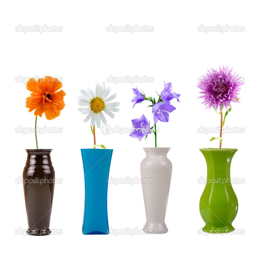 цветы в вазах - весна, цветы - оригинал