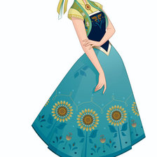 Схема вышивки «Принцесса Анна»