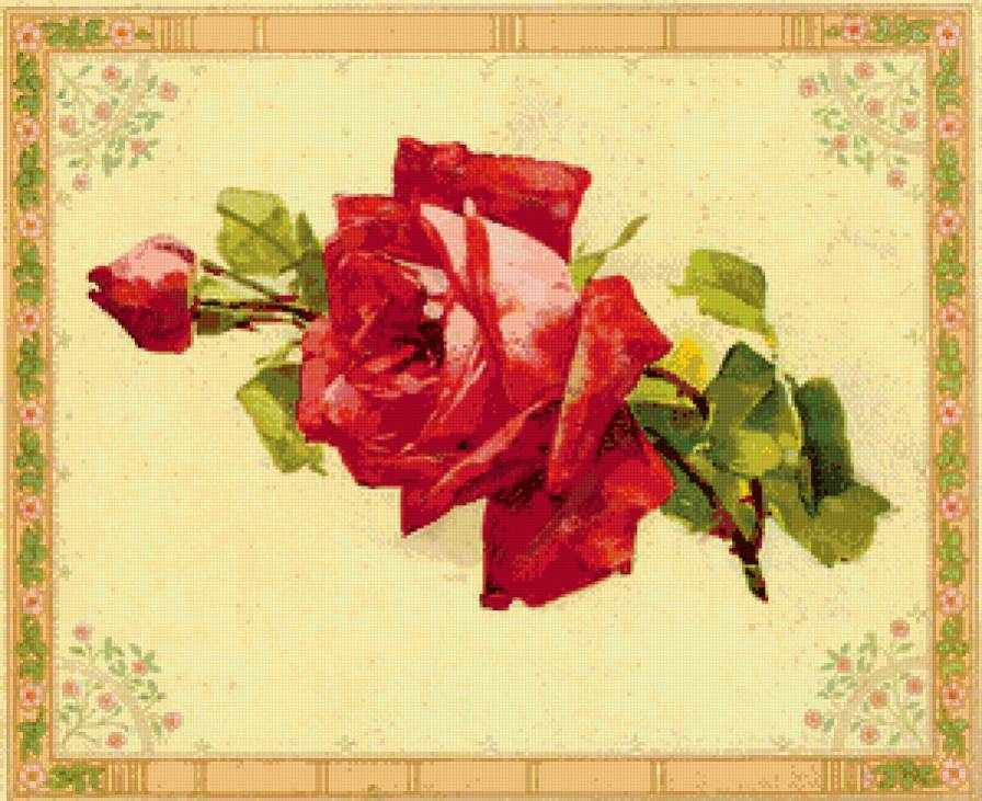 панно с розой - роза, арт, цветок, открытка, панно - предпросмотр