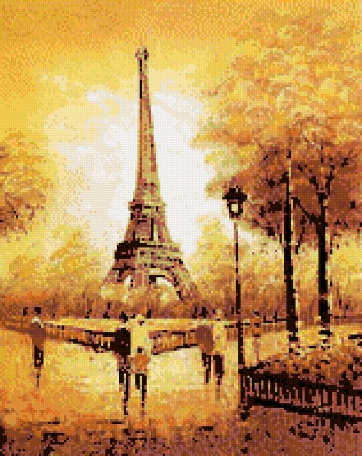 осень в Париже - осень париж - предпросмотр
