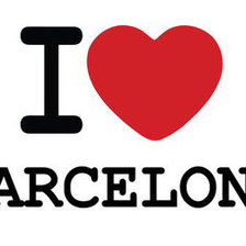 Оригинал схемы вышивки «Я люблю Барселону» (№889338)