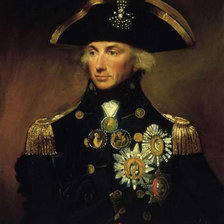Оригинал схемы вышивки «вице-адмирал Горацио Нельсон (1758-1805)» (№889701)