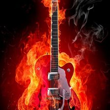 Гитара в огне