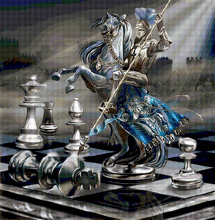 Ход конем - шахматы - предпросмотр