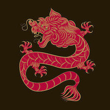 Оригинал схемы вышивки «дракон» (№894785)