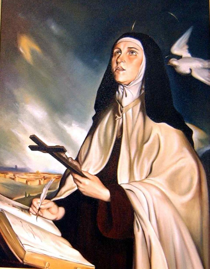 Santa Teresa de Avila - religioso - оригинал