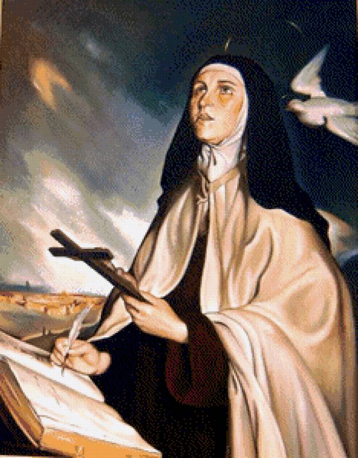 Santa Teresa de Avila - religioso - предпросмотр