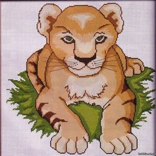Схема вышивки «lauvēns»