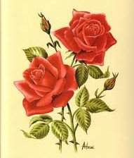Оригинал схемы вышивки «розы» (№904203)
