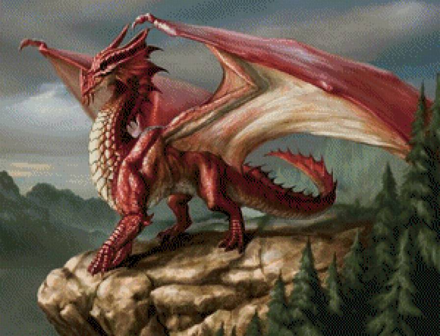 Красный дракон - предпросмотр