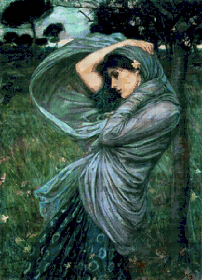 Boreas (Waterhouse) - waterhouse, boreas, борей, уотерхаус - предпросмотр