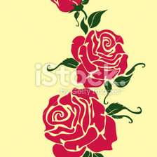 Оригинал схемы вышивки «розы» (№906525)