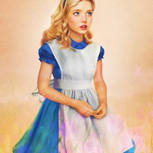 Оригинал схемы вышивки «Алиса» (№909650)