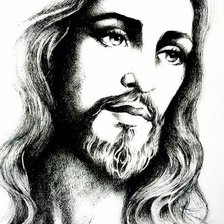 Оригинал схемы вышивки «Jesus» (№910451)