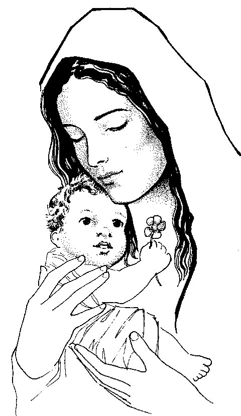 Maria y Jesus niño [10] - religioso - оригинал