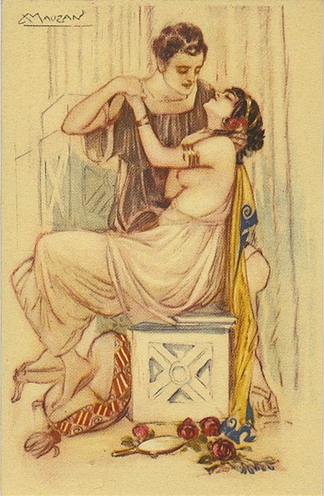 античная любовь - оригинал
