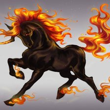Найтмар-огненый конь