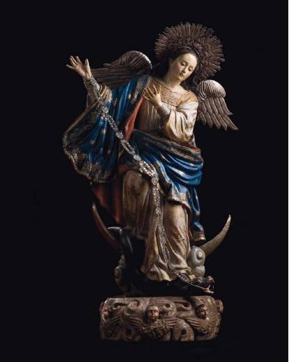 La Virgen de Quito-Ecuador [talla] - religioso - оригинал