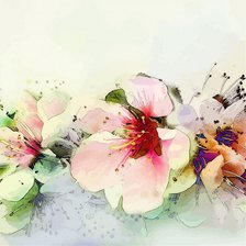 Оригинал схемы вышивки «цветы» (№916738)