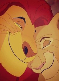 Король лев - чувства, детям, любовь, лев, животные, львица, мультфильм - оригинал