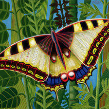 Оригинал схемы вышивки «серия "бабочки"» (№923216)