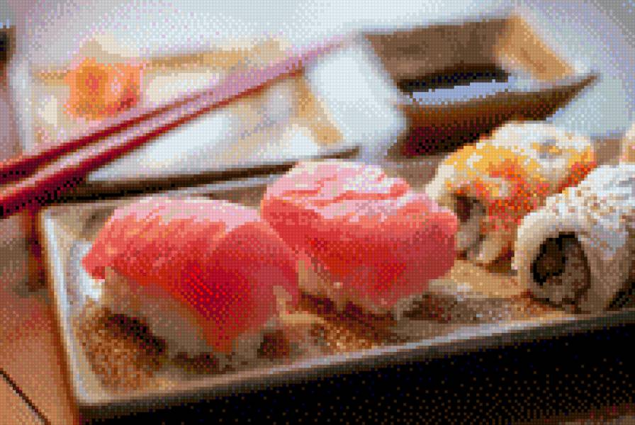 Суши - вкусно, еда, суши - предпросмотр
