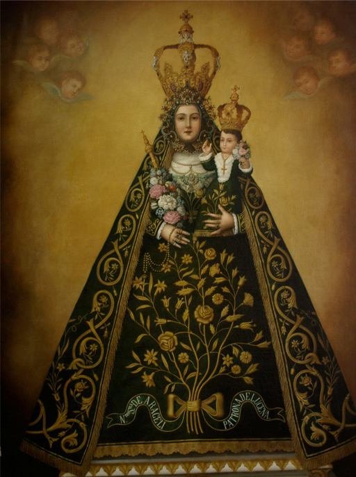 Virgen de Araceli pintura - religioso - оригинал