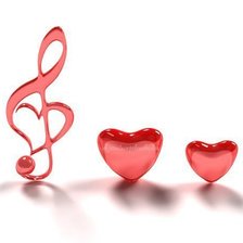 Схема вышивки «музыка сердца»