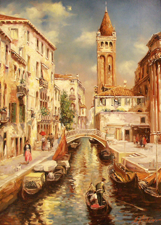 Венеция - картина - оригинал