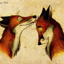 Оригинал схемы вышивки «Серия Funny fox» (№932703)