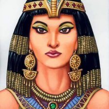 Оригинал схемы вышивки «La Reina del Nilo» (№936037)