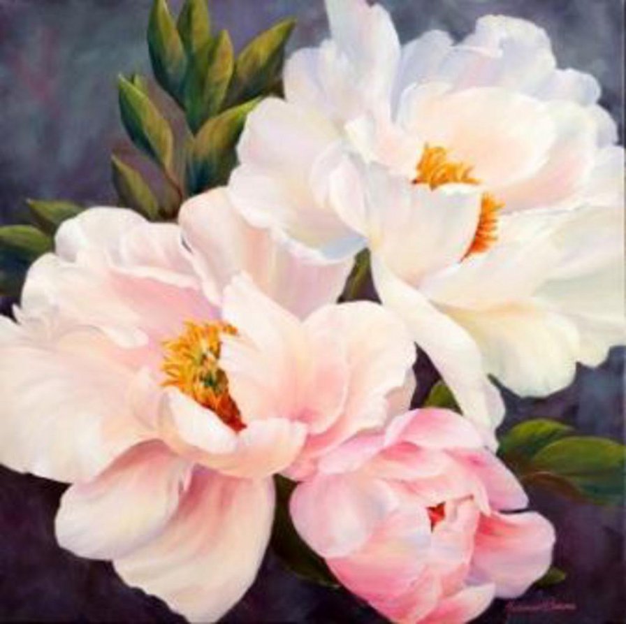 Картина Marianne-Broome - цветы - оригинал
