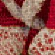 Предпросмотр схемы вышивки «девушка в красном» (№943977)
