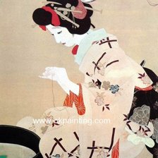 Оригинал схемы вышивки «Японская жена» (№952702)
