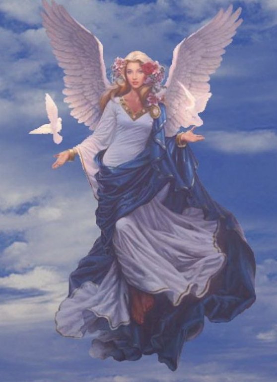 Ангел-хранитель - девушка, ангел - оригинал
