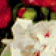 Предпросмотр схемы вышивки «красные пионы в вазе» (№956251)
