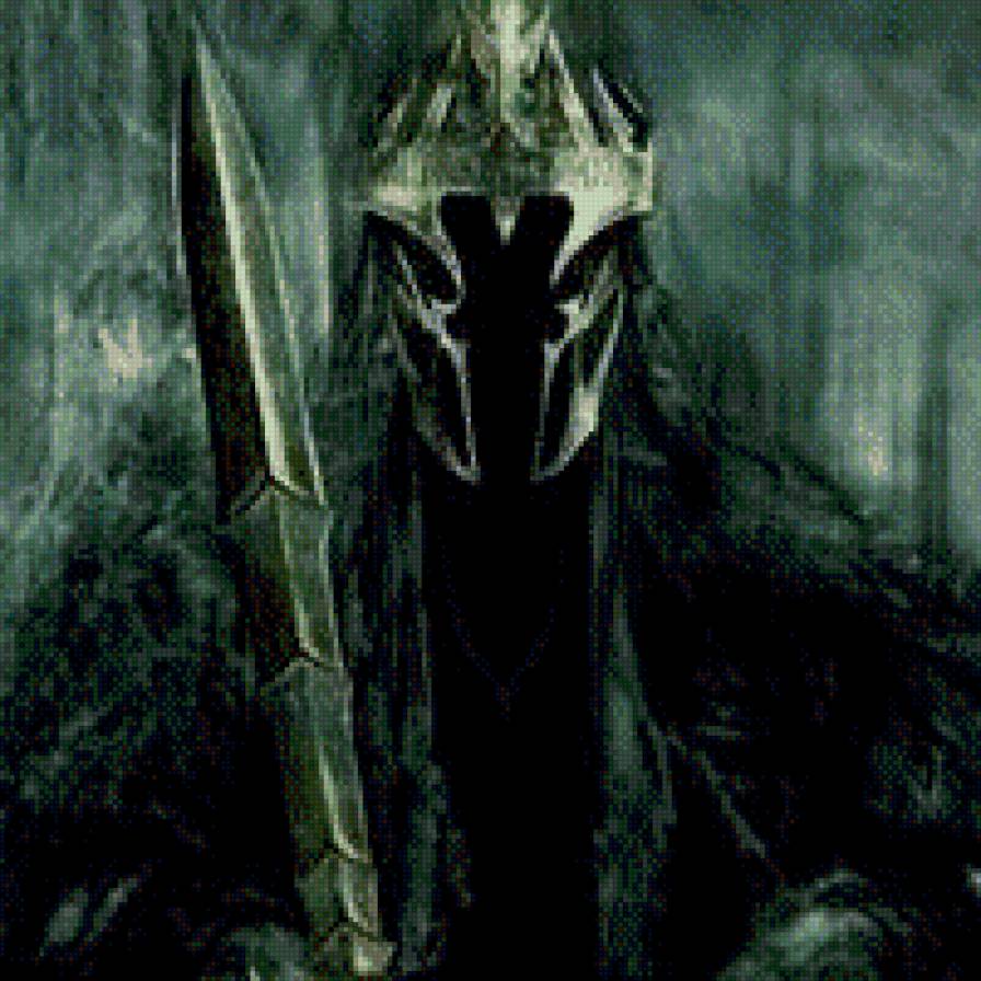 Король чародей - властелин, зло, мордор, колец, призрак, кольцо, ангмар - предпросмотр