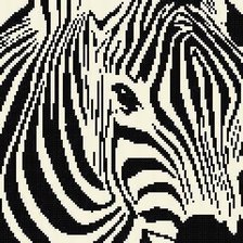 Оригинал схемы вышивки «Zebra» (№961336)