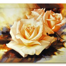 Оригинал схемы вышивки «Белые розы» (№962031)