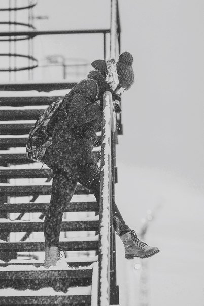 девушка в зиме - девушка катюха зима настроение снег - оригинал