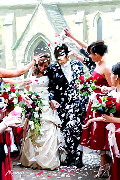 свадьба - любовь, жених, праздник, свадьба, молодожены, невеста, семья - оригинал