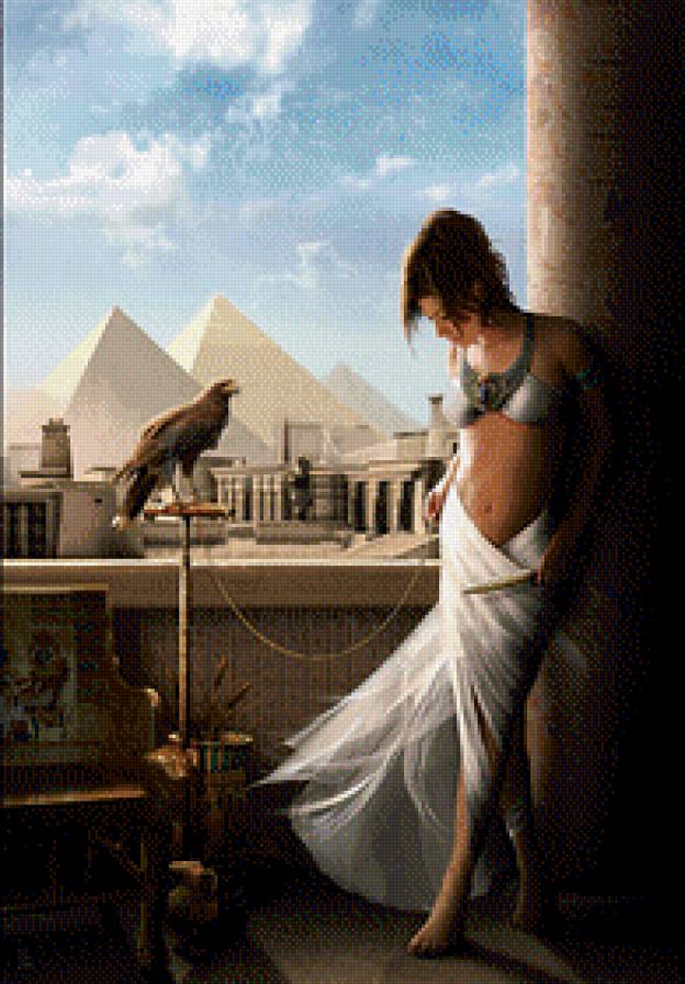 Египетские и аравийские мотивы1 - картина, люди - предпросмотр