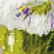 Предпросмотр схемы вышивки «нежные цветы на подоконнике» (№966456)