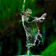 Схема вышивки «Танцующая вода»