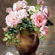 Цветочный натюрморт Anne Cotterill