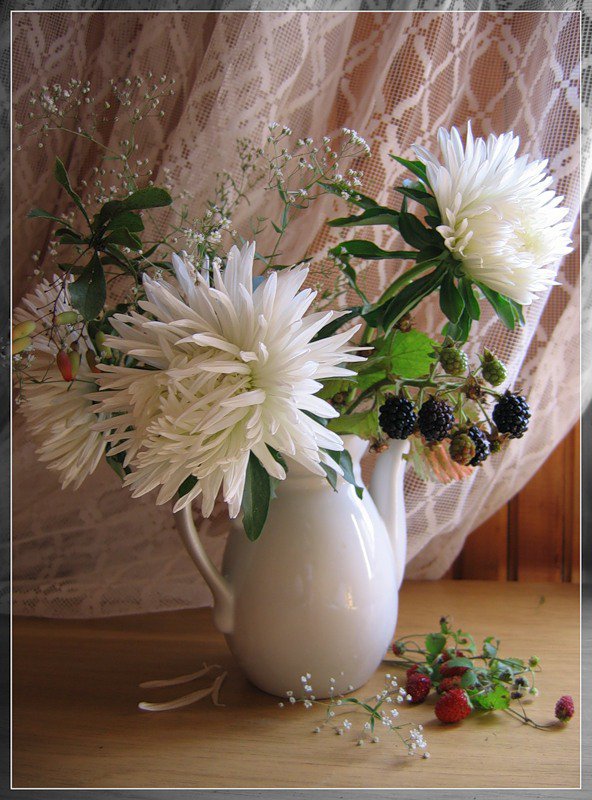 букет - ваза, цветы - оригинал